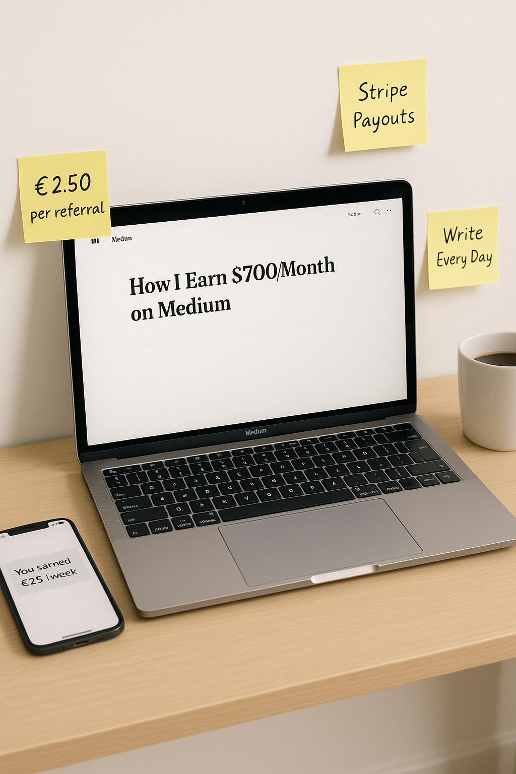 How to Earn Money from Medium.com: Writing, Referrals & Passive Income