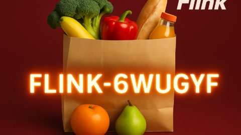 Get €15 OFF Your First Flink Grocery Order