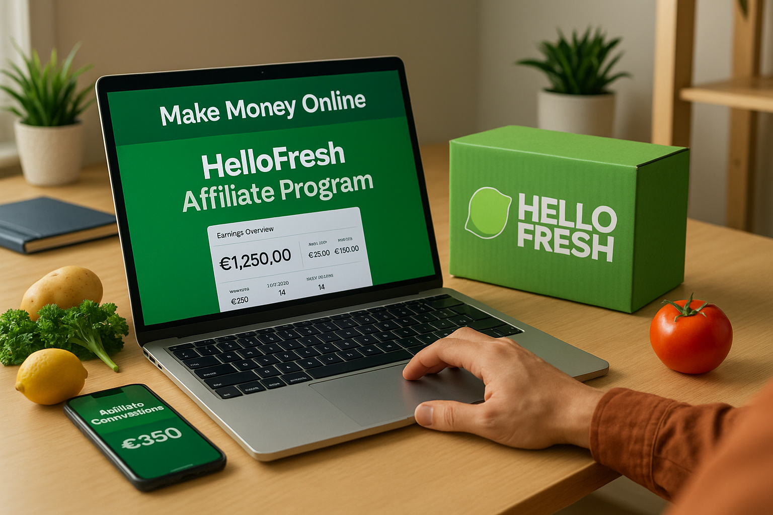 HelloFresh Affiliate Program: How to Earn Money Promoting Meal Kits Online
